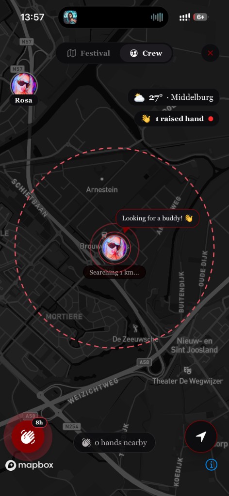 Find your crew on the map